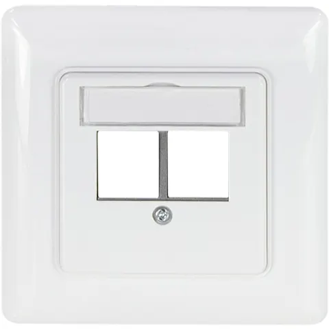 LOGILINK Unterputzdose NK4059, 2 Keystone-Module – Bild 2