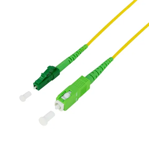 LogiLink LWL Patchkabel, SC-Simplex - LC-Simplex, OS2, 1,0 m – Bild 2