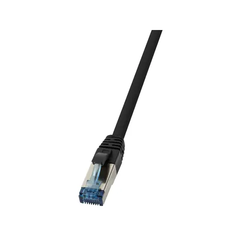 LOGILINK Patchkabel PUR CAT.6A S/FTP schwarz 5m – Bild 2