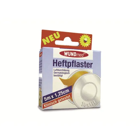 WUNDMED Heftpflaster, 1,25 mm x 5 m – Bild 2