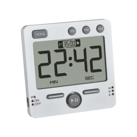 TFA Dostmann 99HOURS Timer Weiß digital – Bild 2