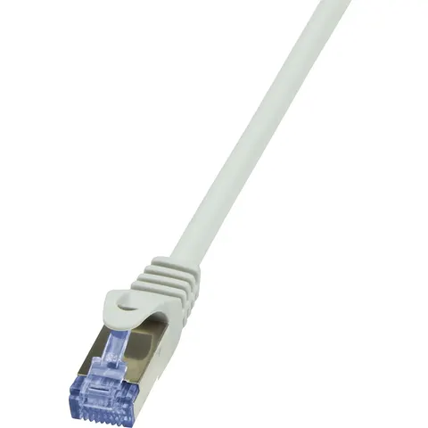 LogiLink Patchkabel, Kat. 6A, S/FTP, 2,0 m, grau – Bild 3