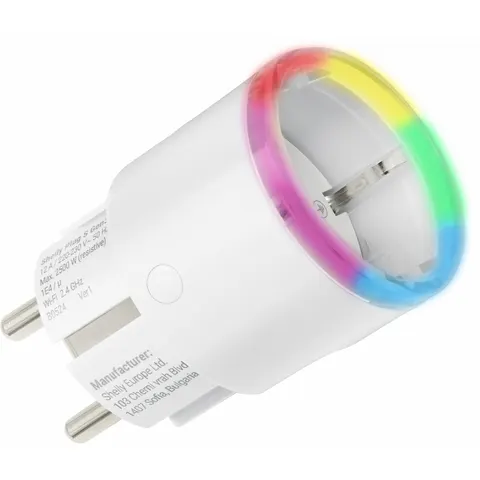 SHELLY WLAN-Steckdose Plug S Gen3, Matter, weiß – Bild 2