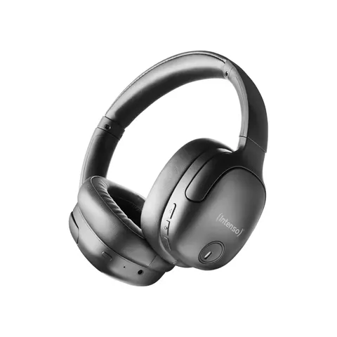 Intenso O400HA Over-Ear-Kopfhörer schwarz – Bild 2
