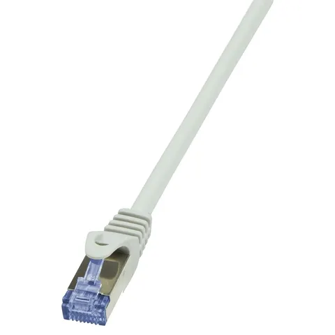 LogiLink Patchkabel PrimeLine, Kat. 6A, S/FTP, 1,0 m, grau – Bild 2