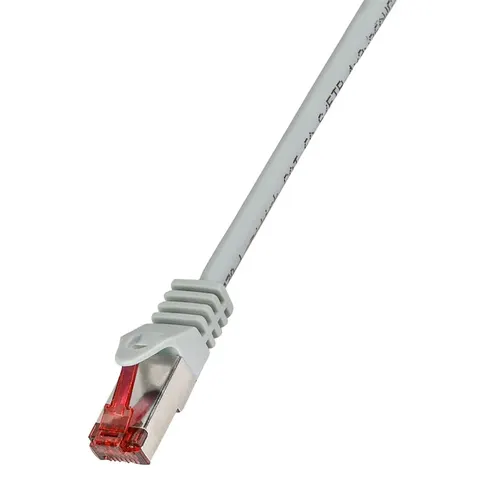 LogiLink Patchkabel, Kat. 6, S/FTP, 1,5 m, grau – Bild 2