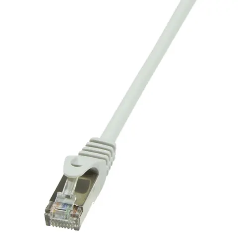 LogiLink Patchkabel, Kat. 5e, F/UTP, 10,0 m, grau – Bild 2