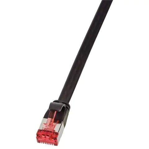 LOGILINK Patchkabel SlimLine CAT.6A U/FTP schwarz 5m – Bild 2
