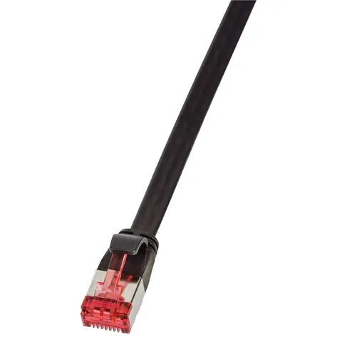 LOGILINK Patchkabel SlimLine CAT.6A U/FTP schwarz 10m – Bild 3