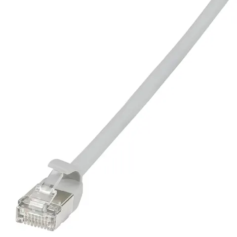 LogiLink Patchkabel Ultraflex, Kat. 6A, U/FTP, 2,0 m, grau – Bild 2