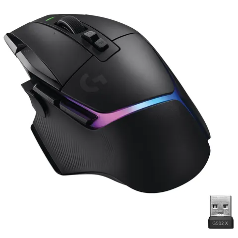 Logitech G 910-006162 mouse – Schwarz – Bild 2