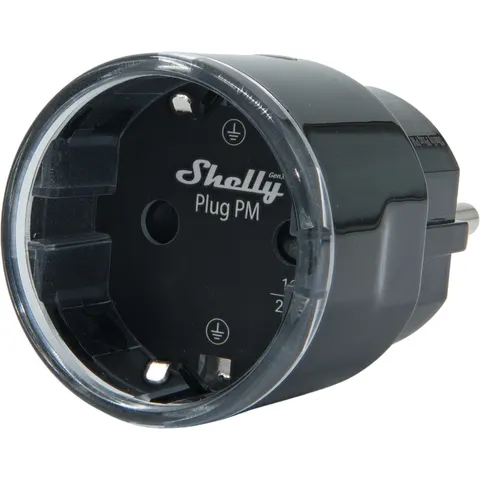 Shelly Plug & Play Plug PM Gen3 Black – Bild 2