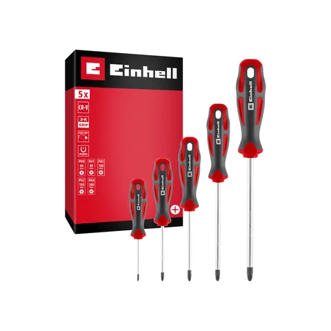 EINHELL Schraubendreher-Set PH, 370536, 5-teilig – Bild 2