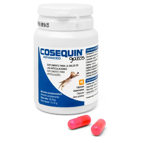 Cosequin Advanced condroprotector para gatos - 45 cápsulas – imagen 2