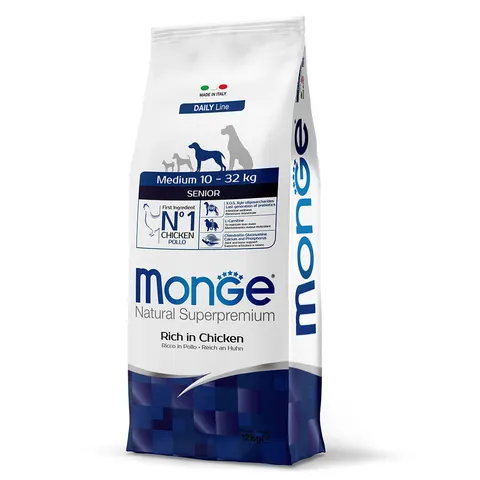 Monge Medium Senior Dog pollo - 12 kg – imagen 2