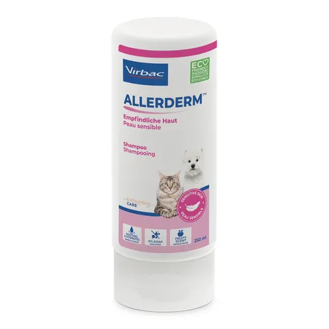 Virbac Allerderm Sensitive Skin Champú - 250 ml – imagen 2