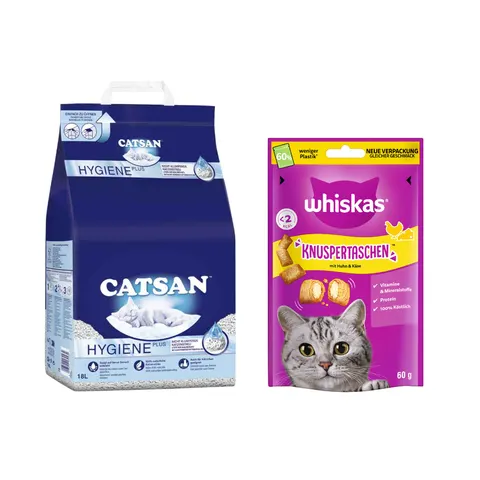 Catsan Hygiene Plus areia absorvente - 18 l – imagen 3
