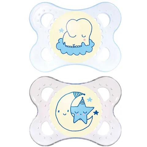 MAM Ciuccio - Notte 0+ mesi blu – immagine 2