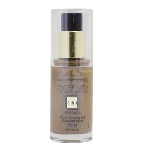Fondotinta Max Factor Facefinity 3in1 - Sun Tan 100 – immagine 3