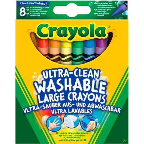 Pastelli Crayola Ultra-Clean - 8 pezzi – immagine 3
