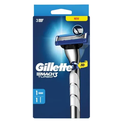 Gillette Mach3 Turbo 3D Rasoio da Barba – immagine 2
