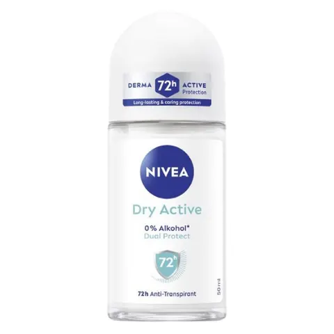 Nivea Dry Active Deodorant Roll-On - 50 ml – immagine 2