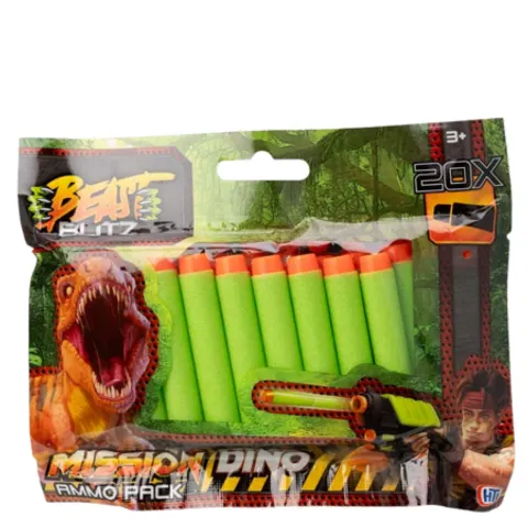 Beast Blitz Mission Dino Ammo Pack – 20 freccette – immagine 2