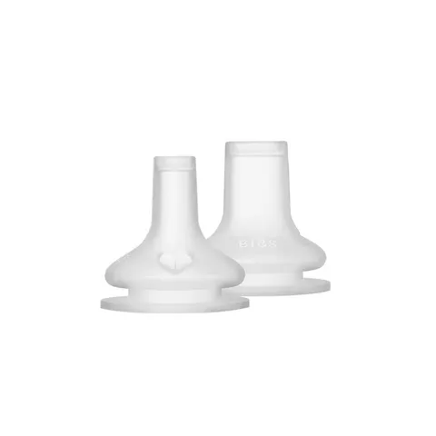 BIBS Sippy Bottle Spout mouthpiece 2 pc – Clear – image 2