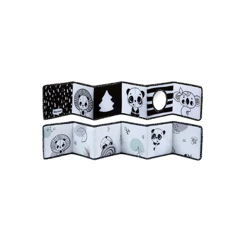 Tiny Love Double Sided Book - Black & White – Black,White – image 2