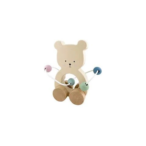 Jabadabado Pull Abacus - Teddy - Teddy – Multicoloured – image 2