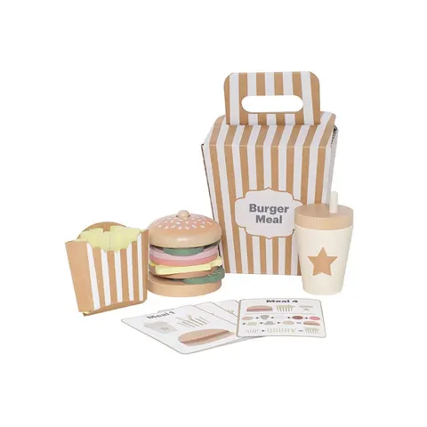 Jabadabado Stacking Burger – Multicoloured – image 2