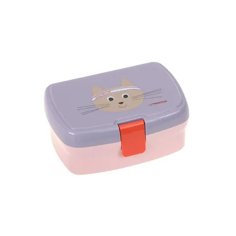 Lassig Lunchbox Tiny Team - Cat - Lilac – ["Purple"] – image 2