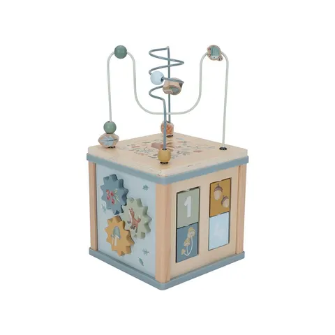 Little Dutch Activity Cube - Forest Friends – Blue – image 2