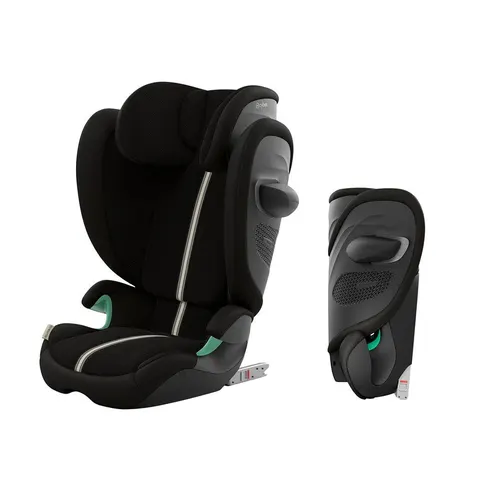 CYBEX Solution G2 Plus Car Seat - Moon Black – ["Black"] – image 2