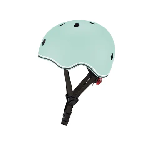 Globber Go-Up Lights Helmet - Pastel Mint – ["Green"] – image 2