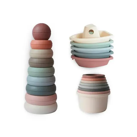 Mushie Toy Giftset – Multicoloured – image 2