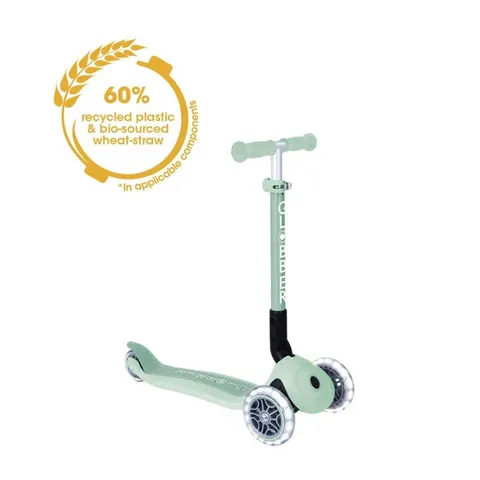 Globber Junior Foldable Lights Eco - Pistachio – ["Blue"] – image 2