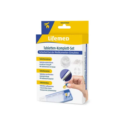 Lifemed Tabletten-Komplett-Set, Kunststoff – Bild 2
