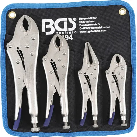 BGS TECHNIC Gripzangen-Set 494, 4-teilig – Bild 2