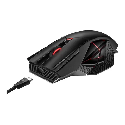 ASUS ROG Spatha X Gaming Maus – Bild 4