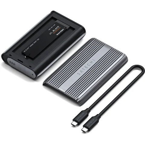 Satechi USB-C NVMe SSD Pro Gehäuse – Anthrazit – Bild 3