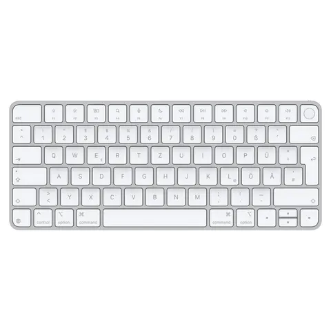 Apple Magic Keyboard mit Touch ID, Deutsch – Silber – Bild 3
