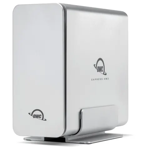 OWC Express 4M2 SSD-Gehäuse silber – Bild 2