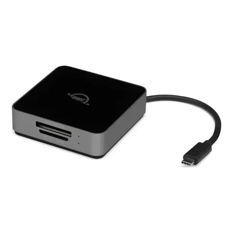 OWC Atlas Dual CFexpress + SD-Kartenleser – Grau – Bild 4