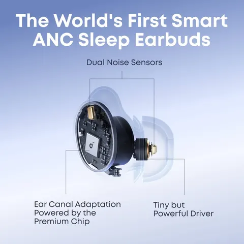 Anker Soundcore Sleep A30, weiß – Bild 3