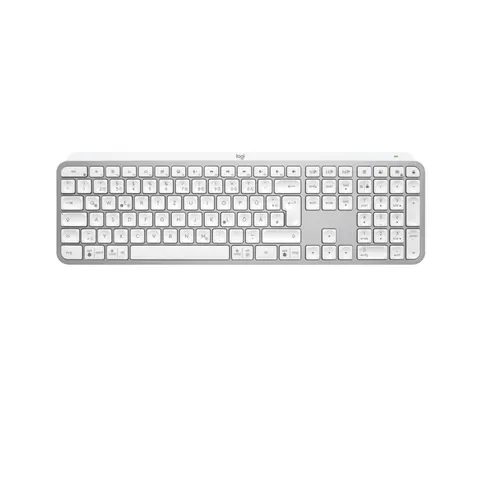 Logitech MX Keys S kabellose Tastatur – Hellgrau – Bild 3