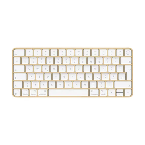Apple Magic Keyboard mit Touch ID, Gelb, Bluetooth, Deutsch – Bild 2