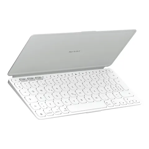 Logitech 920-012965 mobile device keyboard – Hellgrau – Bild 5