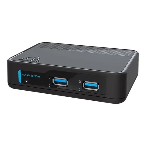 SEH utnserver Pro print server – Schwarz – Bild 2