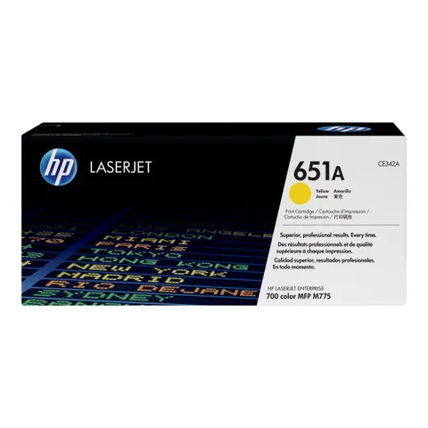 HP 651A (CE342A) - Gelb - Toner – Bild 5